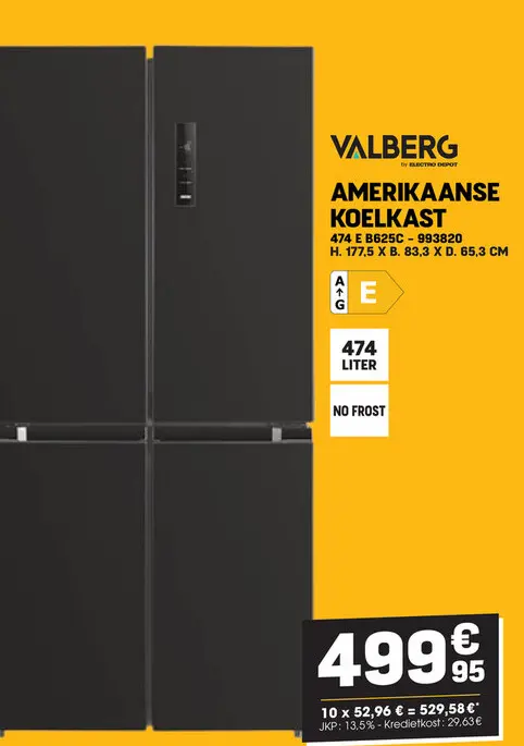 Promotie: Amerikaanse koelkast