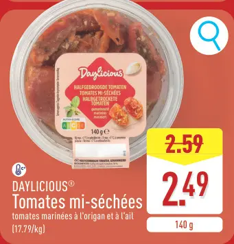 Offre: Tomates mi-séchées