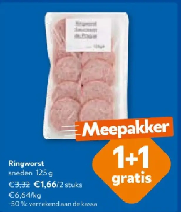 Promotie: Ringworst