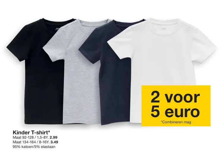 Promotie: Kinder T-shirt