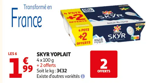Aanbieding: Skyr Yoplait