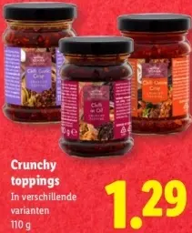 Aanbieding: Crunchy toppings