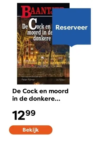 Aanbieding: De Cock en moord in de donkere...