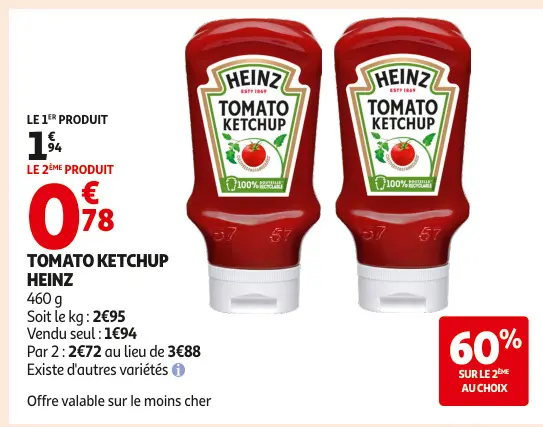 Offre: Tomato ketchup