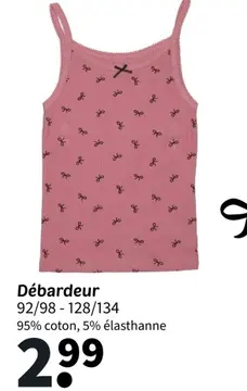 Offre: Débardeur