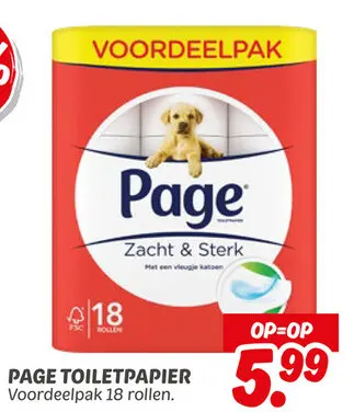 Aanbieding: Toiletpapier