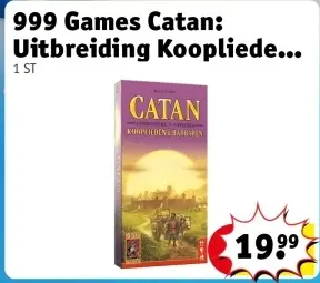 Aanbieding: 999 Games Catan: Uitbreiding Koopliede