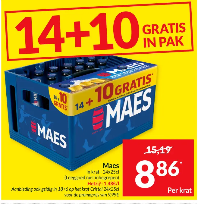 Promotie: Maes