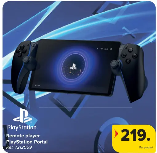 Promotie: Remote player Plastation Portal