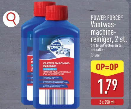 Promotie: Vaatwasmachinereiniger