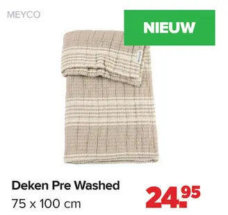 Aanbieding: Deken Pre Washed