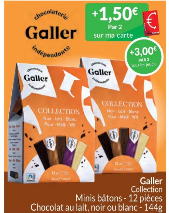 Offre: Minis bâtons
