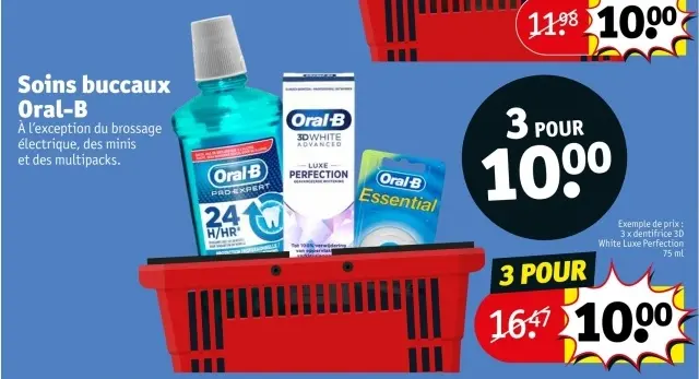 Offre: Soins buccaux