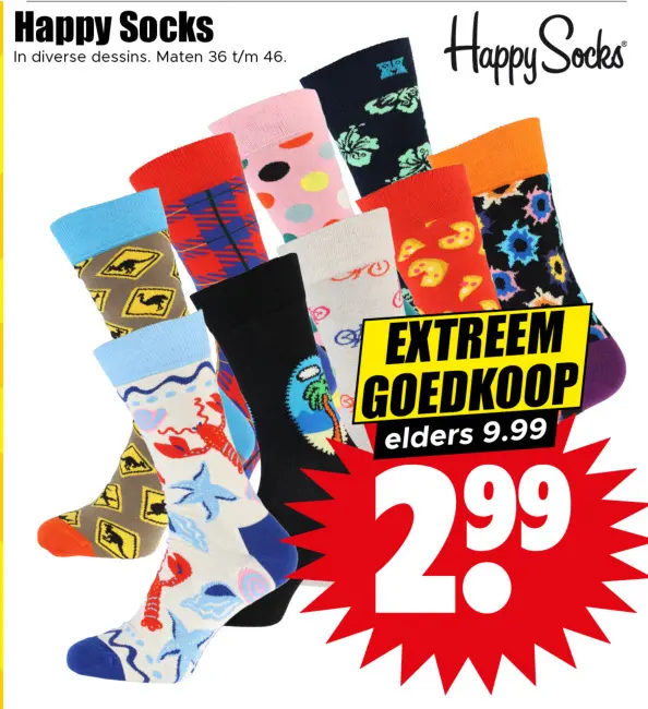 Aanbieding: Happy Socks