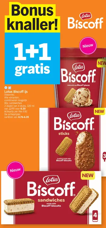 Offre: Biscoff ijs