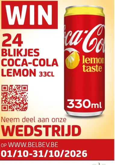 Promotie: Coca-Cola Lemon