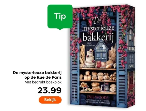 Aanbieding: De mysterieuze bakkerij op de Rue de Paris