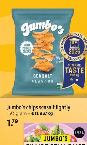 Promotie: Chips seasalt lightly