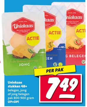 Aanbieding: Stukken 48+ kaas