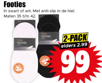 Aanbieding: Footies