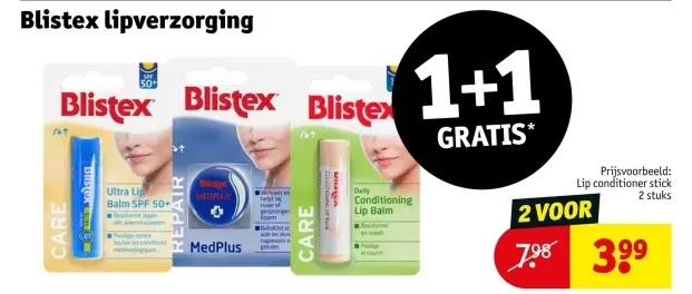 Aanbieding: Blistex lipverzorging