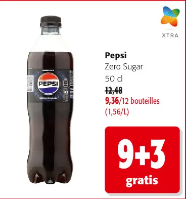 Offre: Pepsi Zero Sugar