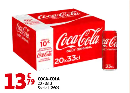 Offre: Coca-cola