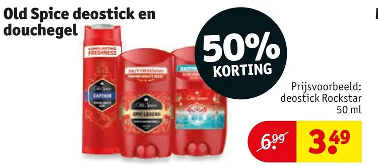 Aanbieding: Deostick en douchegel