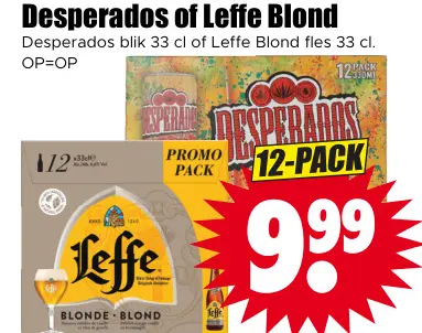 Aanbieding: Desperados of Leffe Blond