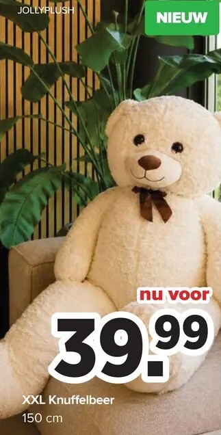 Aanbieding: XXL Knuffelbeer