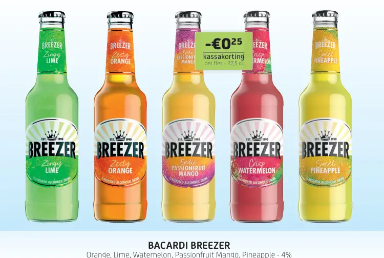 Promotie: Breezer