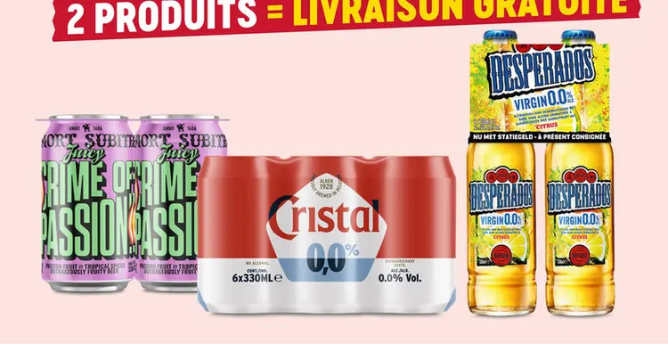 Offre: Alcoholvrij bier