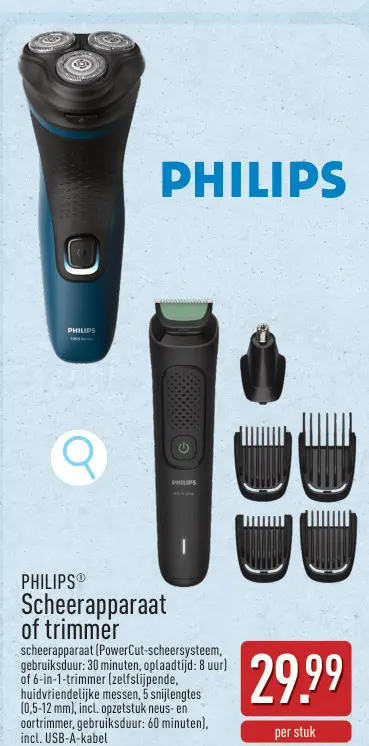 Promotie: Scheerapparaat of trimmer