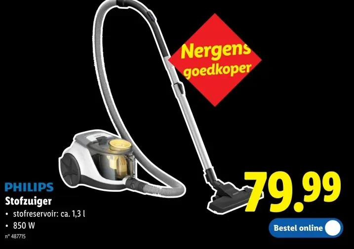 Promotie: Stofzuiger