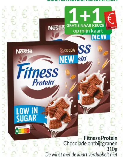 Promotie: Fitness Protein Chocolade ontbijtgranen