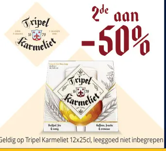 Promotie: Tripel Karmeliet