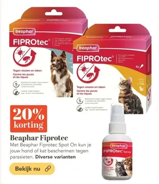 Aanbieding: Beaphar Fiprotec