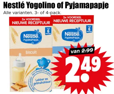 Aanbieding: Yogolino of Pyjamapapje