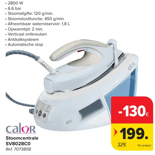 Promotie: Stoomcentrale SV8028C0