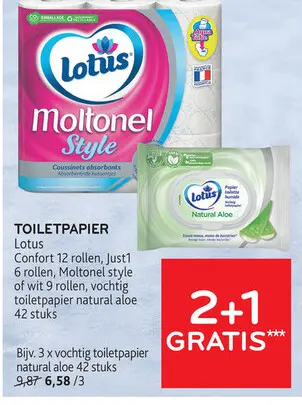 Promotie: Toiletpapier