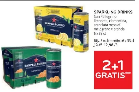 Promotie: Sparkling Drinks