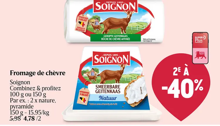 Offre: Fromage de chèvre