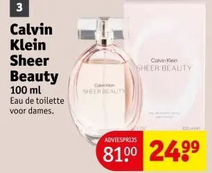Aanbieding: Calvin Klein Sheer Beauty