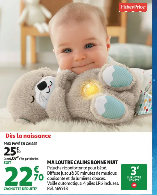 Offre: Ma loutre calins bonne nuit