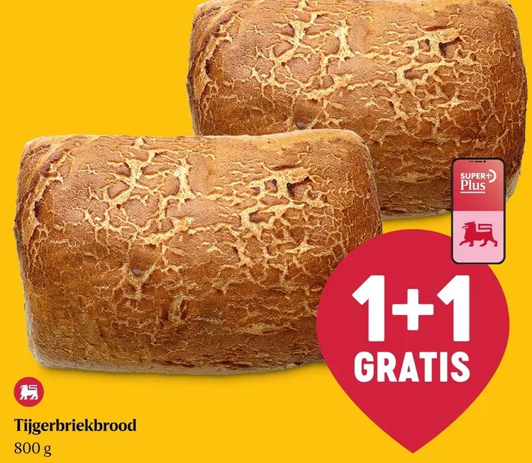Promotie: Tijgerbriekbrood