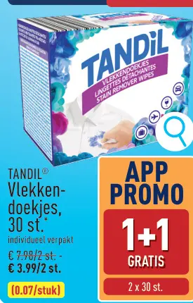 Promotie: Vlekken-doekjes