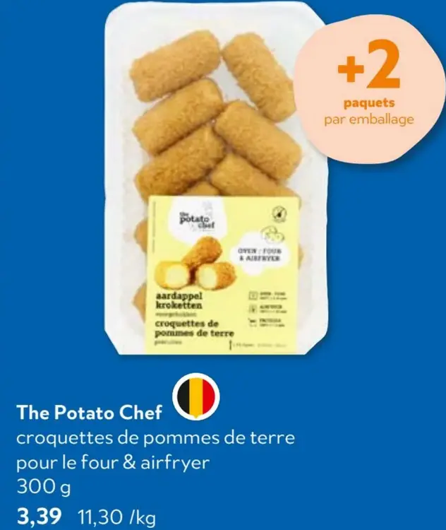 Offre: Croquettes de pommes de terre pour le four & airfryer