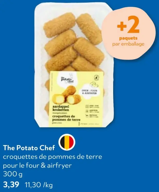 Offre: Croquettes de pommes de terre pour le four & airfryer