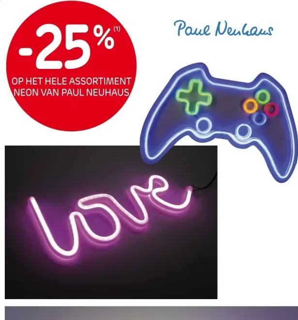 Promotie: Neon lights