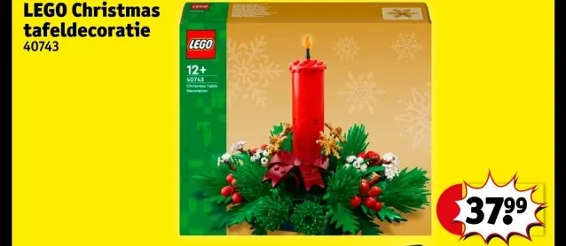 Aanbieding: LEGO Christmas tafeldecoratie